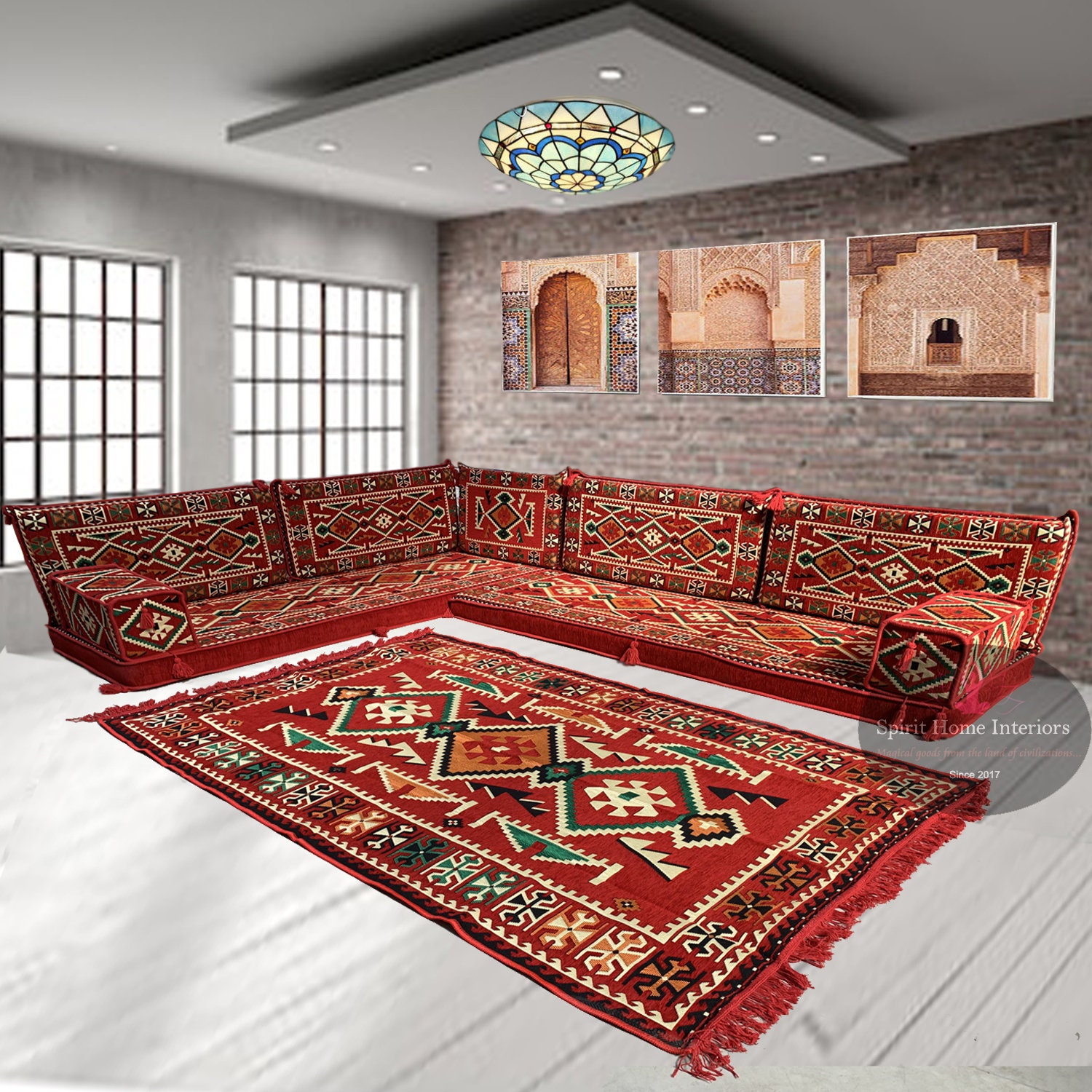 Arabic Majlis Sofa Set Floor Level Sofa Corner Sofa Set Etsy UK