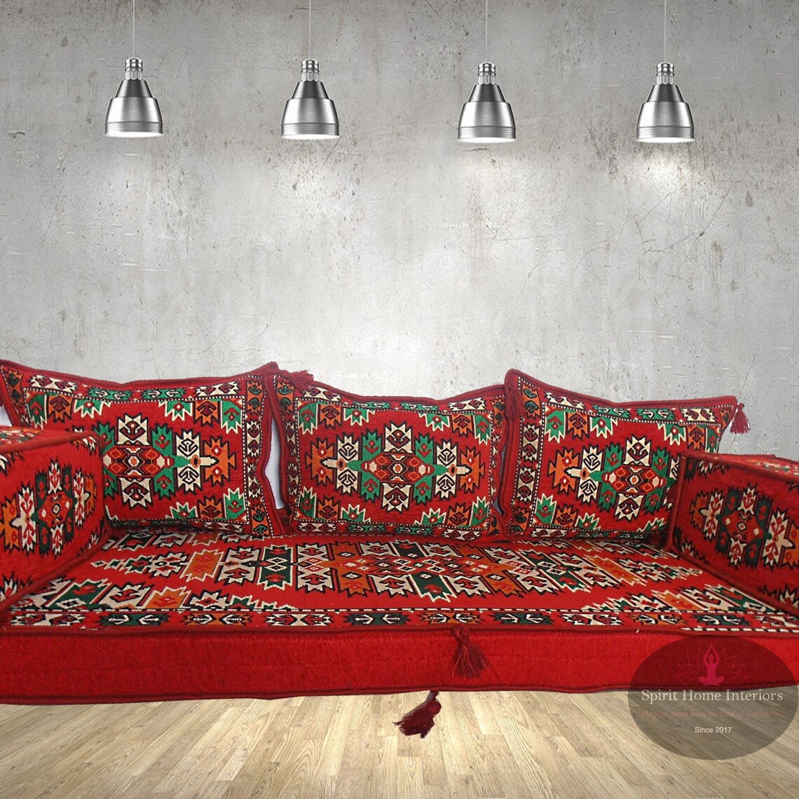 Arabic majlis sofa set Floor level sofa Floor cushions Etsy