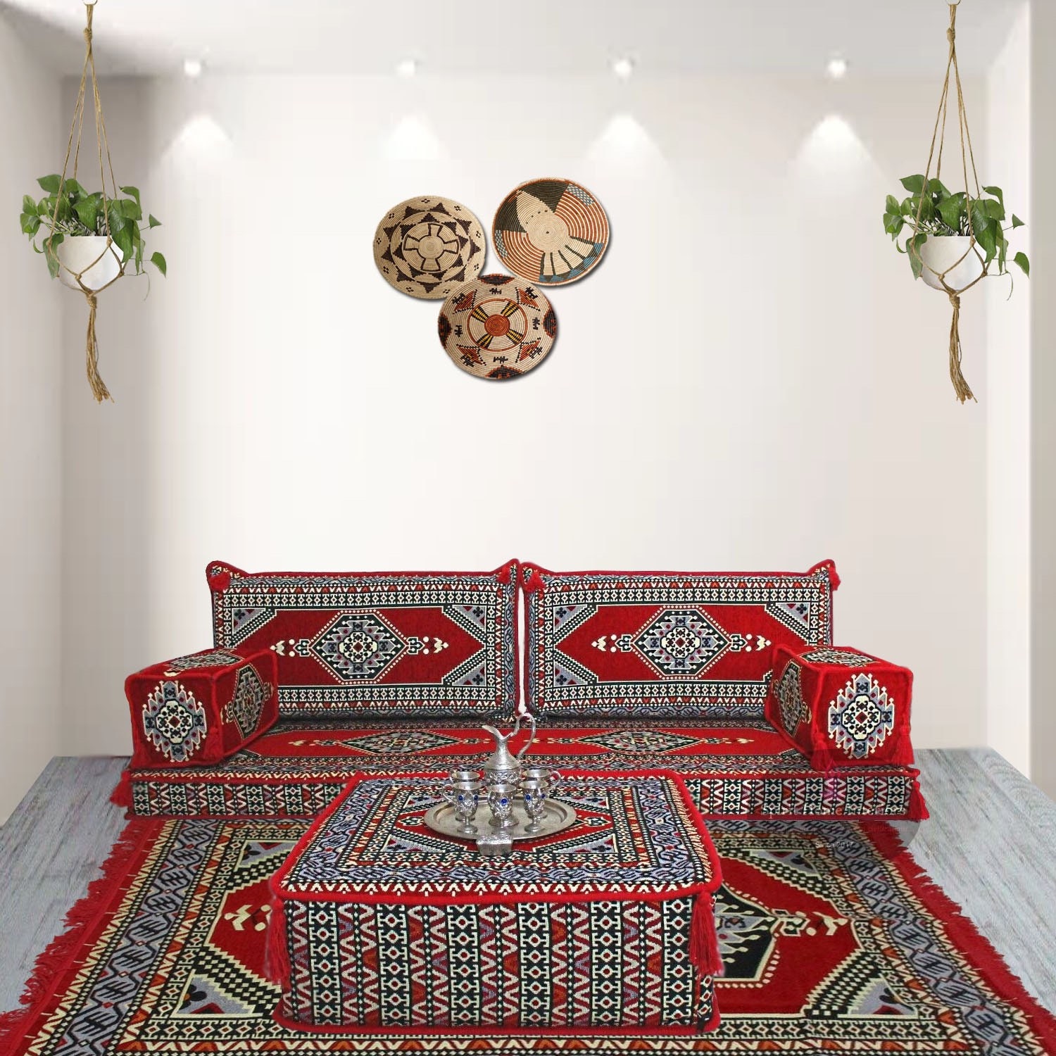 Arabic Majlis Sofa Set Floor Level Sofa Floor Cushions Etsy UK