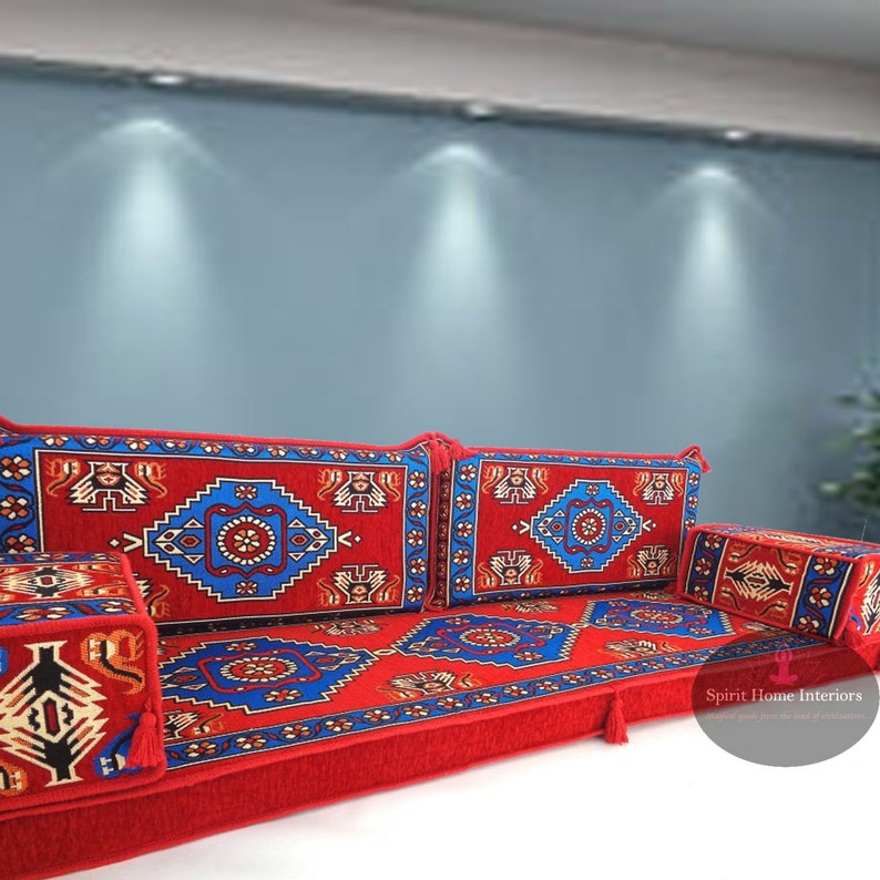Campervan Seating Arabic Majlis Sofa Set Floor Level Sofa Etsy UK