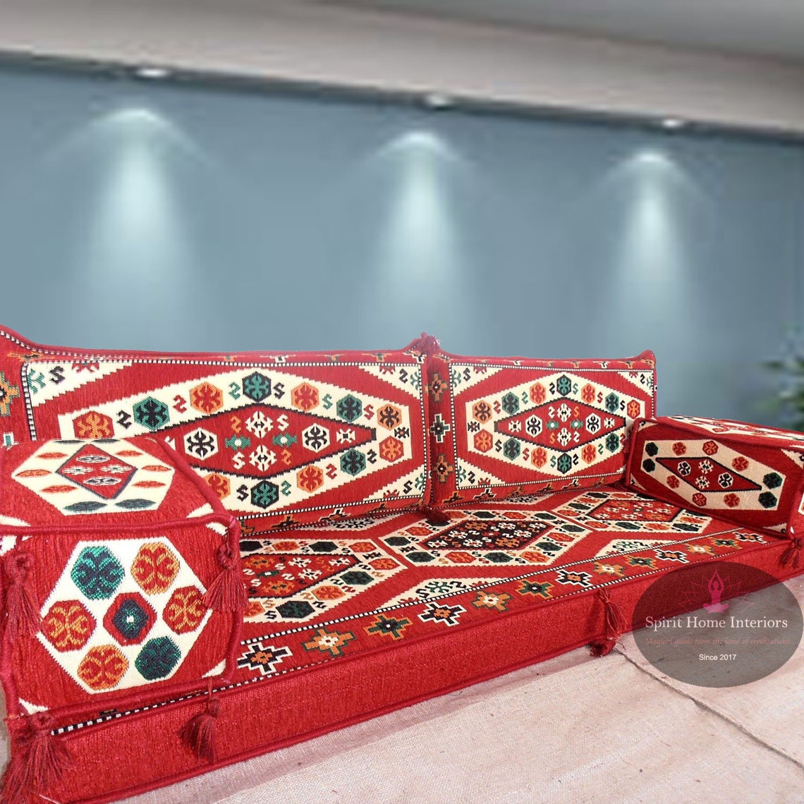 Arabic Majlis Seating Floor Level Sofa Floor Cushions Etsy