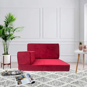 Handmade Velvet Floor Sofa Set – Bohemian Lounge Seating, Arabic Majlis Style