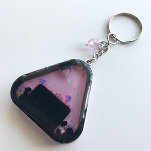 Cotton Candy Switch Resin Shaker Keychain