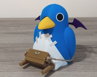 Prinny the Penguin | Disgaea Inspired | Prinny Figurine | 3D Printed