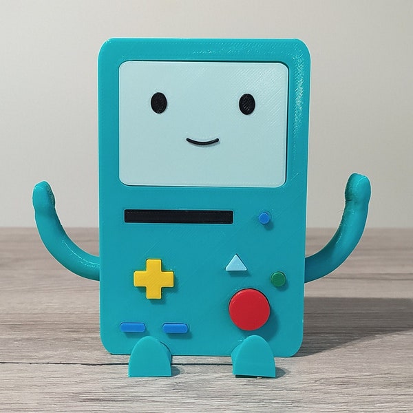 BMO from Adventure Time | Multiple Expressions | BMO Figurine | Desk Buddy | BMO Companion | 3D Printed