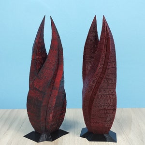 Marker From Dead Space |  Obelisk |  Alien Relic |  Figurine |  Hand Painted and Unpainted | Multiple Variations / Sizes | 3D Printed