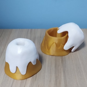 Sweet Roll Replica | Sweet Roll Secret Stash | Storage Box | Skyrim Inspired | 3D Printed