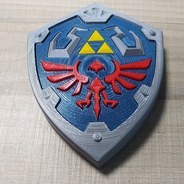 Zelda Hilyan Shield Box | Jewelry Box | 3D Printed |