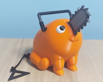 Demon Dog with Chainsaw | 3D Printed