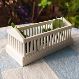 Acropolis Parthenon Planter /  Desk Organizer Greek Cultural Monuments 3D Printed