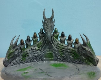 Dragon Priest Altar | Shrine | Bromjunaar Sanctuary | Skyrim Figurine | Hand Painted | Functional | 3D Printed