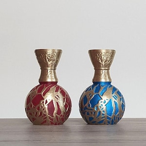 Elden Ring Flask of Crimson Tears Figurine | Elden Ring Flask of Cerulean Tears Figurine | Hand Painted | 3D Printed