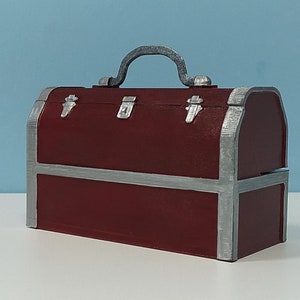 DBD Toolbox | Storage Container | Functional | Red Variation | Hand Painted | 3D Printed