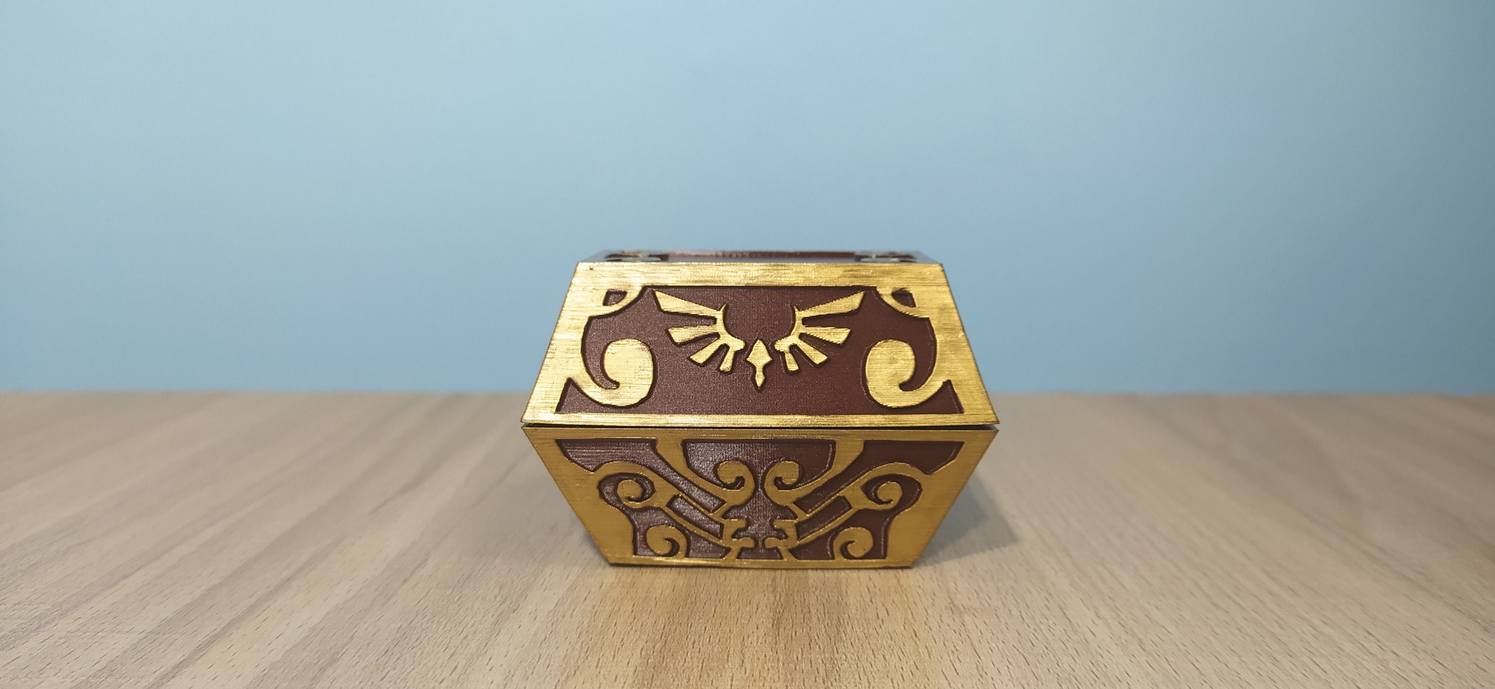 Skyward Sword Treasure Chest zelda Inspired Custom Etsy