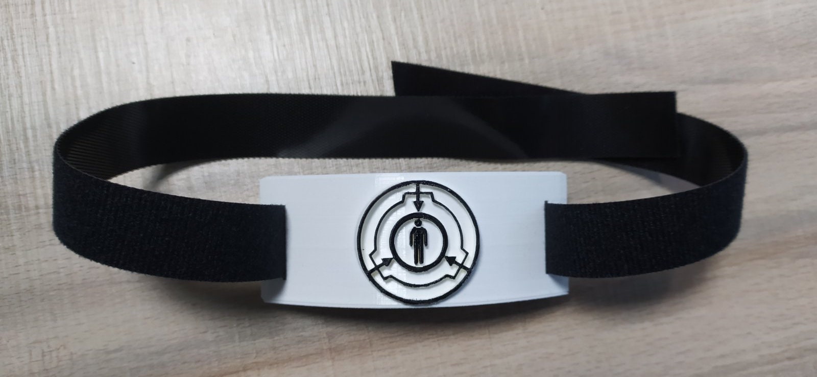 SCP Foundation / Ethics Committee Armband Logo Velcro Badge - Etsy Israel