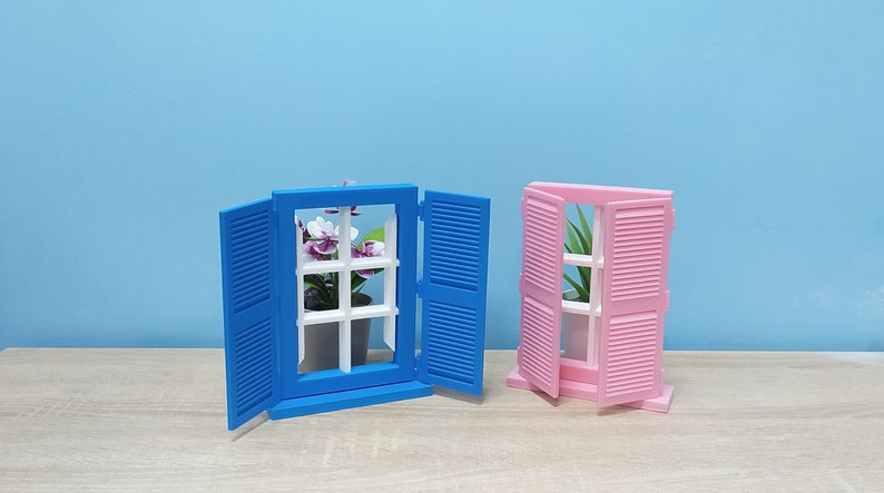 Replica Windows Decor Functional Opening Windows Unique Gift 3D Printed image 1