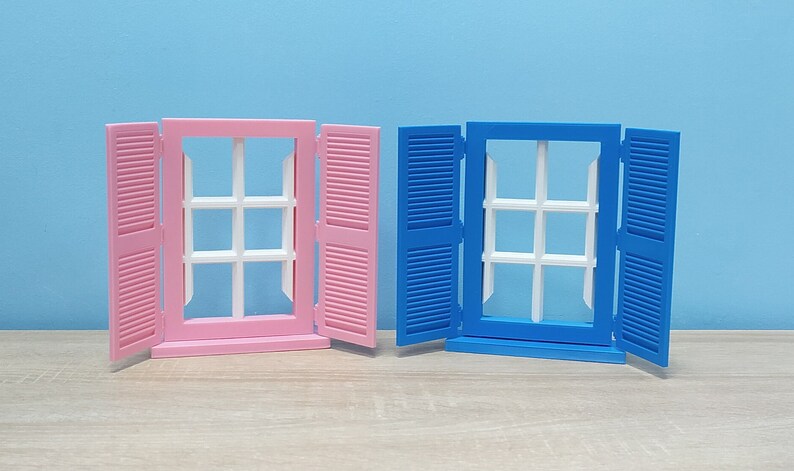 Replica Windows Decor Functional Opening Windows Unique Gift 3D Printed image 2