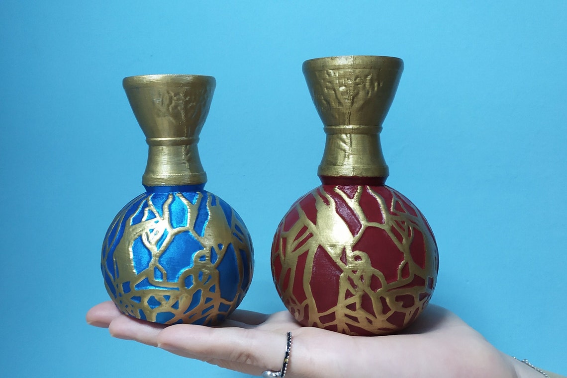 Elden Ring Flask of Crimson Tears Figurine Elden Ring Flask Etsy