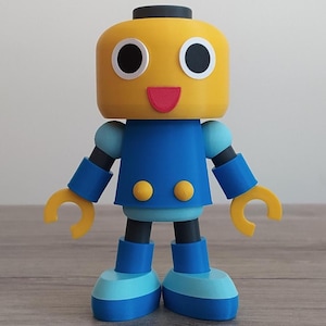 Servbot from Megaman Legends | Servbot Figurine |  Enemy Variant |  3D Printed