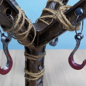 DBD Basement Hook Ring Holder Figurine Prop Fanart Hand Painted 3D Printed image 6