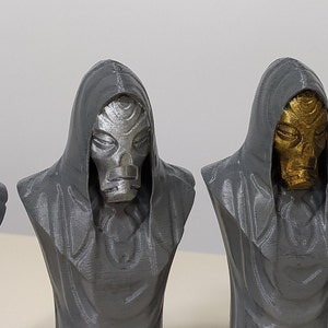 Dragon Priests Busts from Skyrim Hand Painted 3D Printed image 3