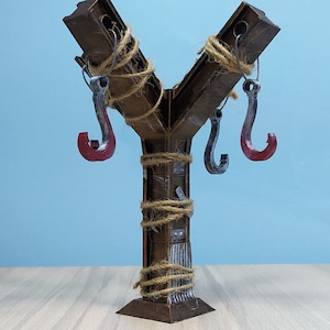 DBD Basement Hook Ring Holder Figurine Prop Fanart Hand Painted 3D Printed image 2