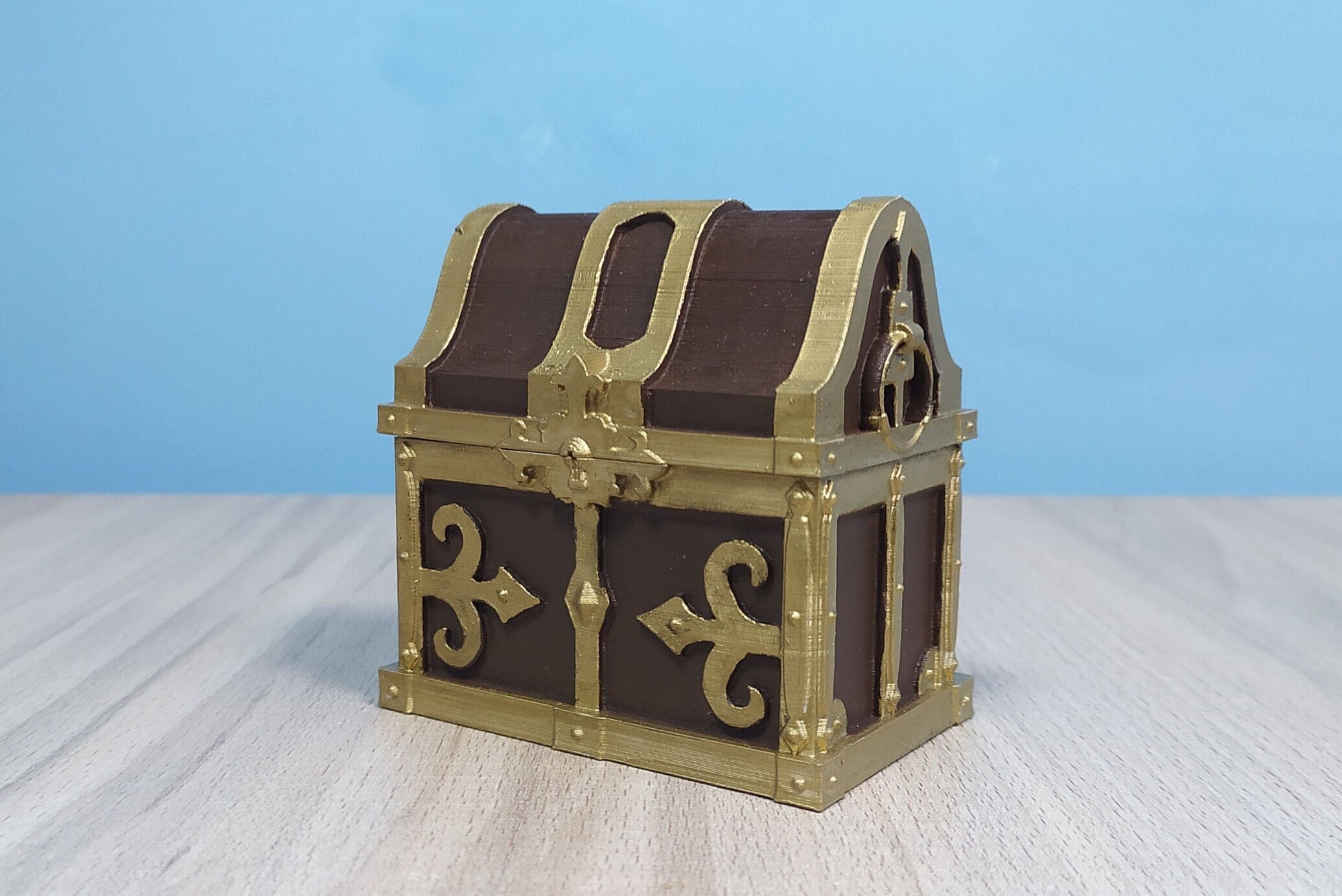 Precious Chest Genshin Impact Inspired Hinged With Storage