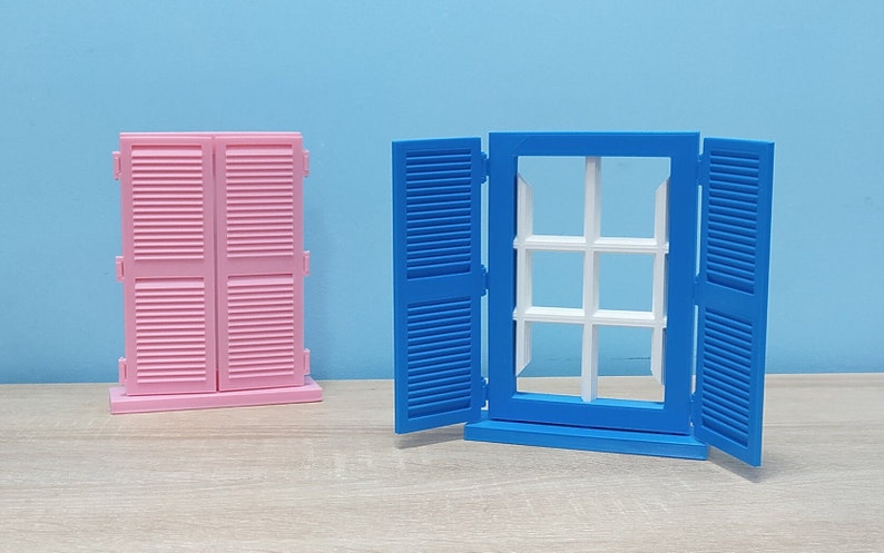 Replica Windows Decor Functional Opening Windows Unique Gift 3D Printed image 5