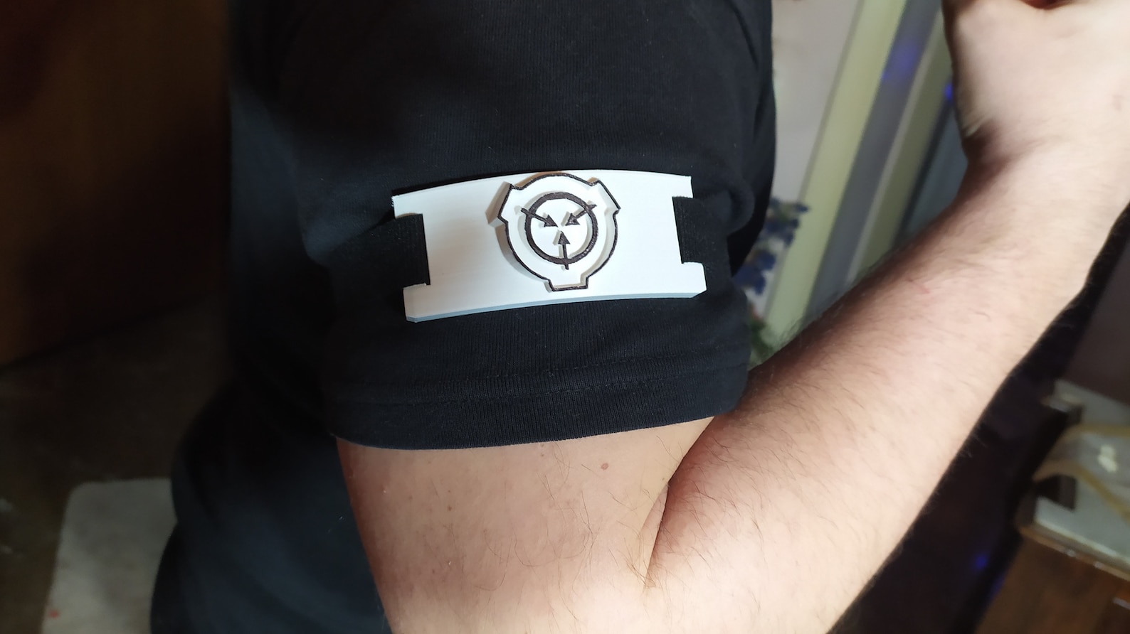 SCP Foundation / Ethics Committee Armband Logo Velcro Badge | Etsy ...