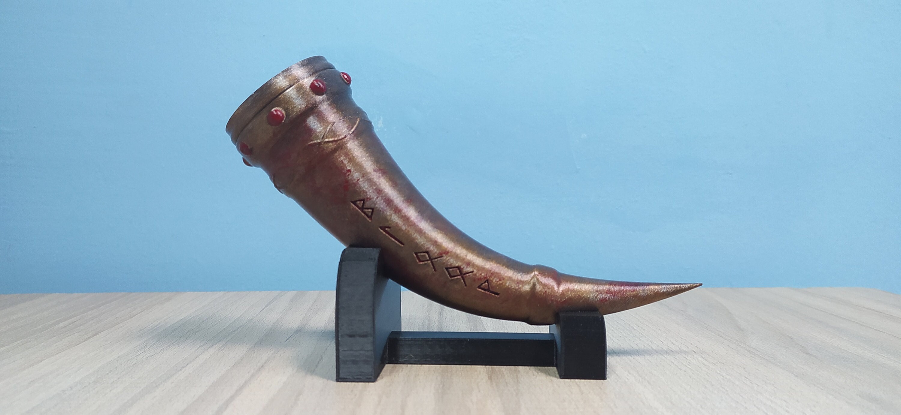 Blood Mead Horn Collectible god of War Inspired Hand Etsy