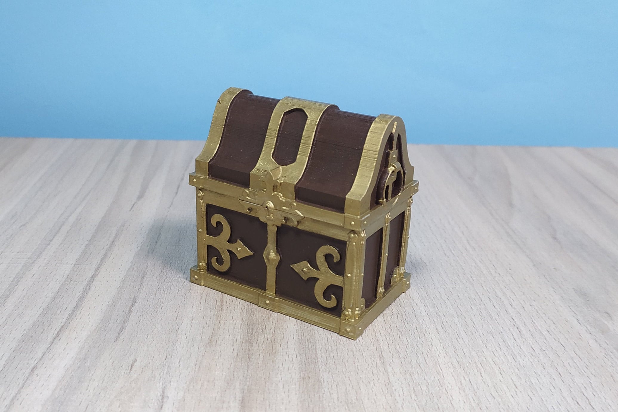 Precious Chest genshin Impact Inspired Hinged With Storage Etsy UK