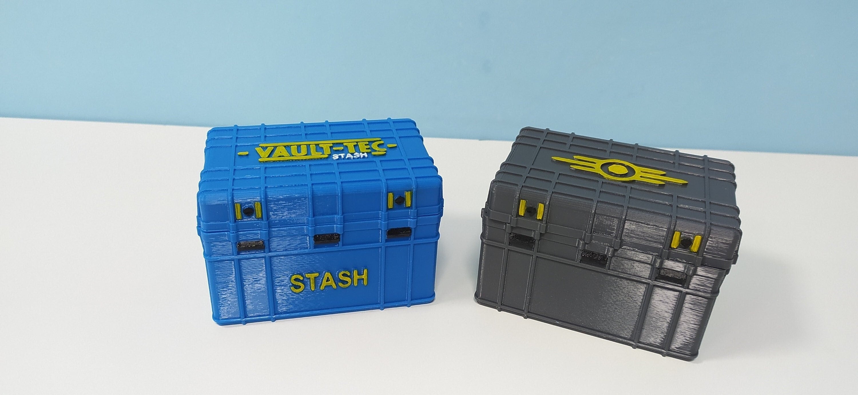 Fallout Chests Overseer and Vault-tec Variations Functional Semi 