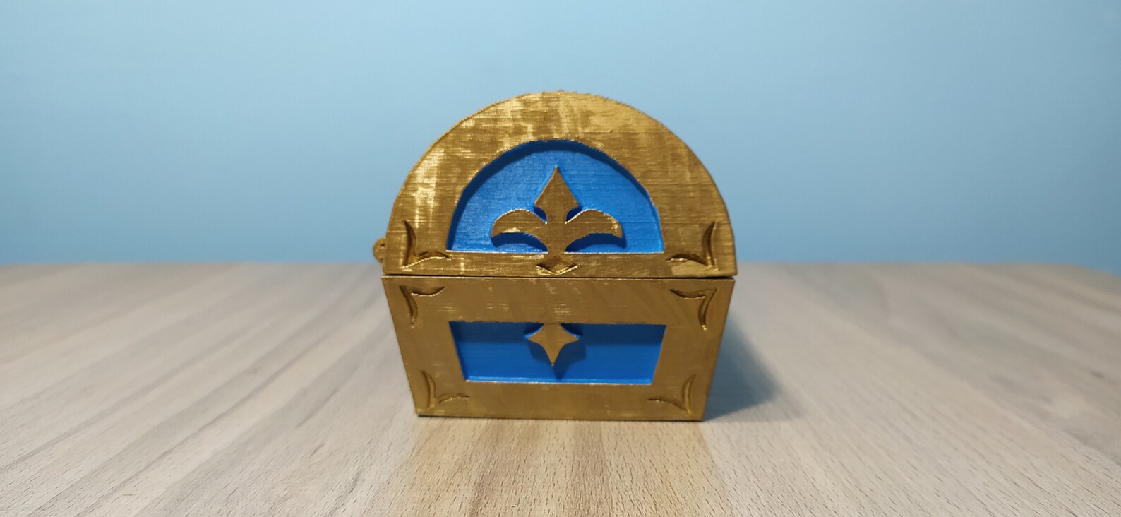 Custom Colored KH Chest kingdom Hearts Inspired Hinged Etsy