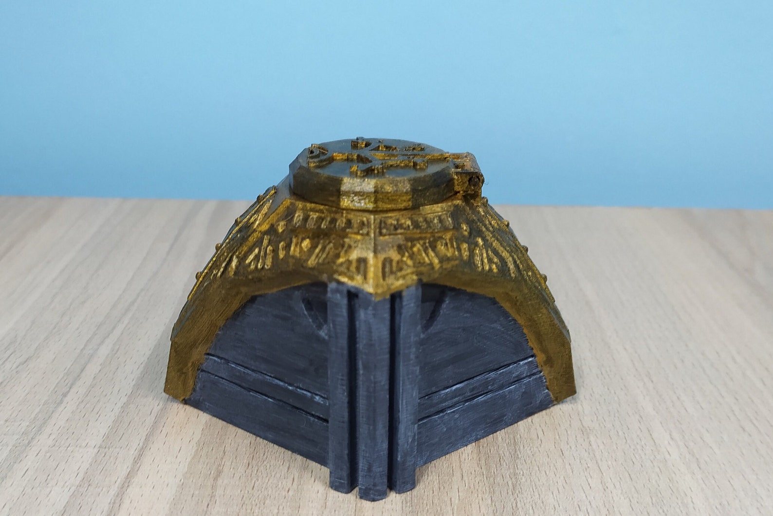 Dwemer Chest From Skyrim Multiple Sizes Hinged With Etsy