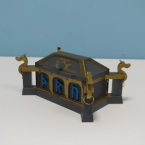 Nornir Rare Chest | God Of War Inspired | Hand Painted | Decorated | 3D Printed