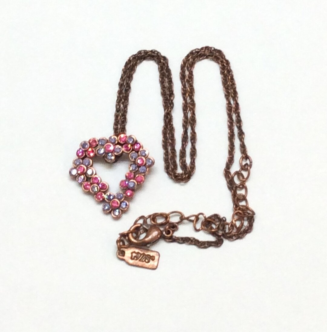 ネックレス・ペンダント VINTAGE HOLLYWOOD Bumpy Heart Necklace BMR661 VINTAGE HOLLYWOOD】Bumpy Heart Necklace~ハートのネックレス