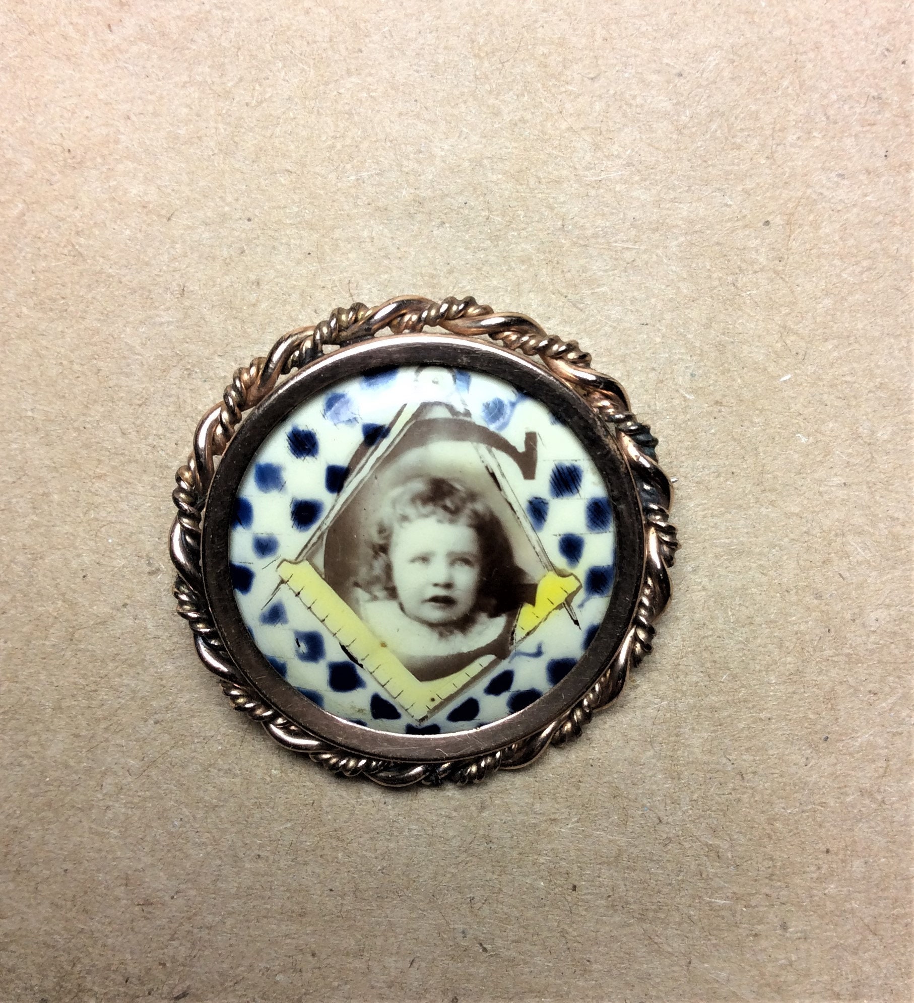 Antique Brooch Celluloid - Etsy