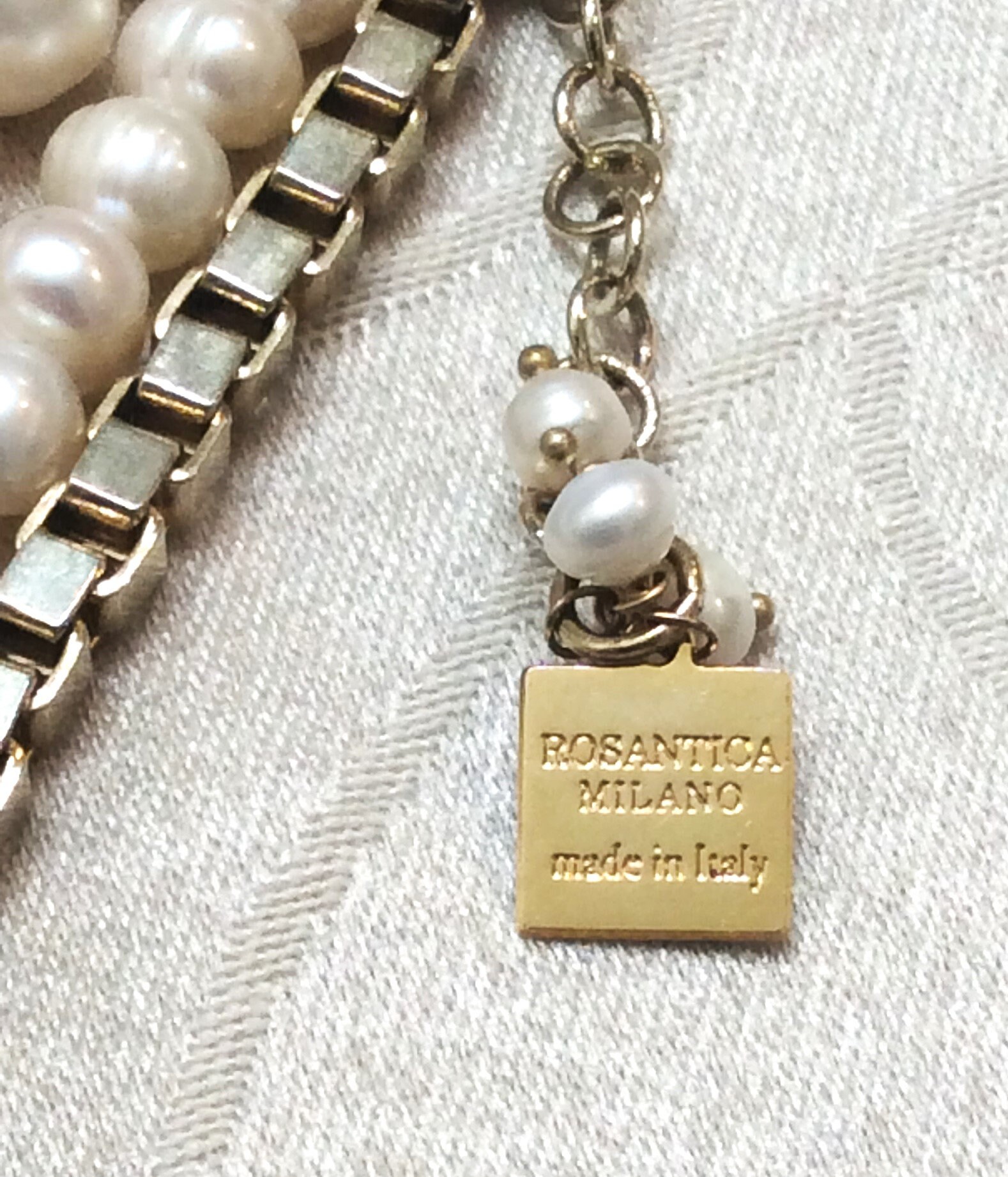【ROSANTICA/ロザンティカ】 VIVACE PEARL NECKLACE ROSANTICA/ロザンティカ】 VIVACE PEARL NECKLACE Linea Pearl Necklace