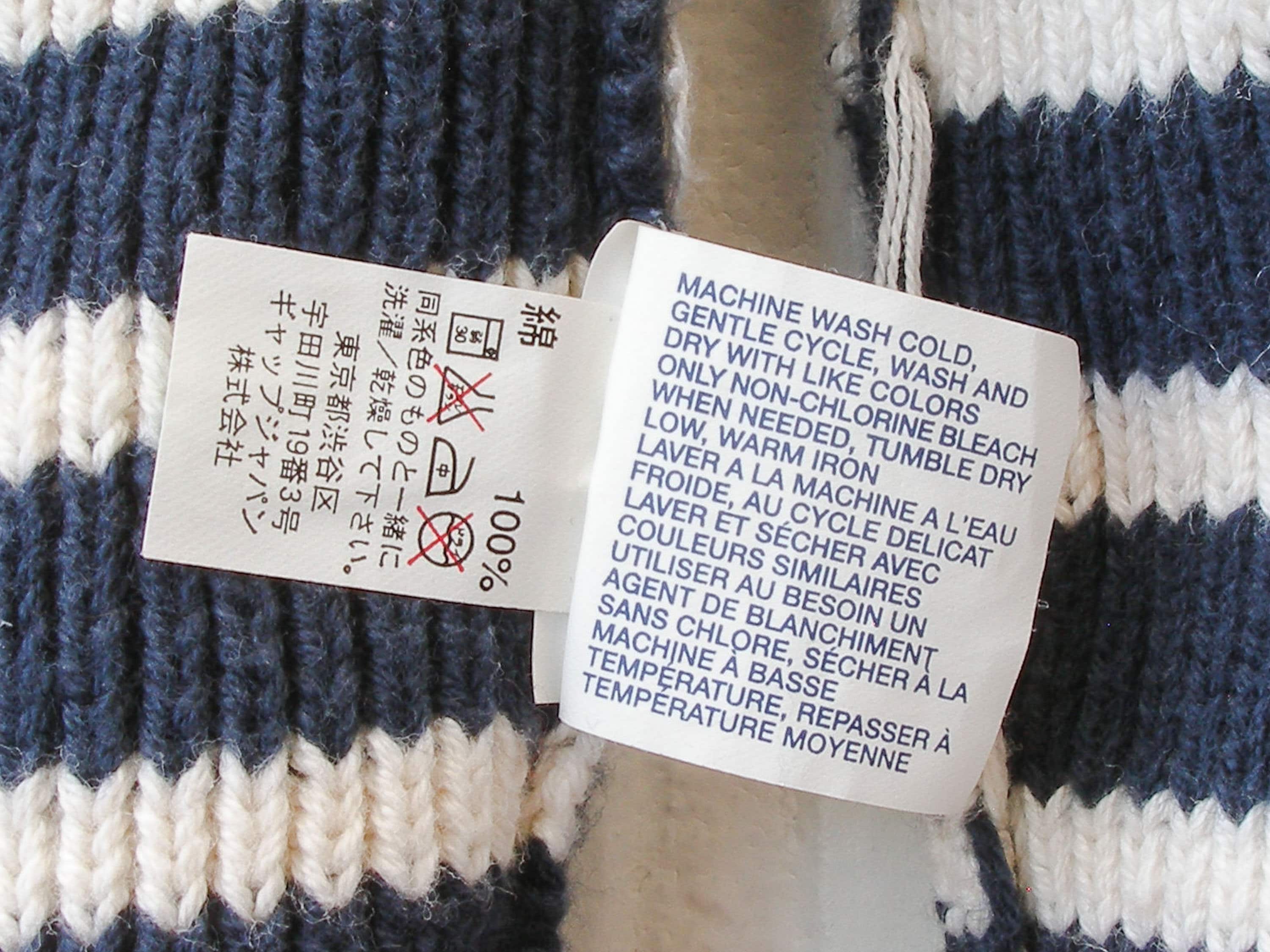 トップス 90s old gap melange sweater s-l400.jpg