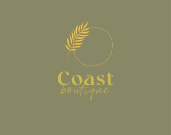 Boutique Shop, Rustic Logo, Shop Logo, Vintage Logo, Minimal Logo, Logo