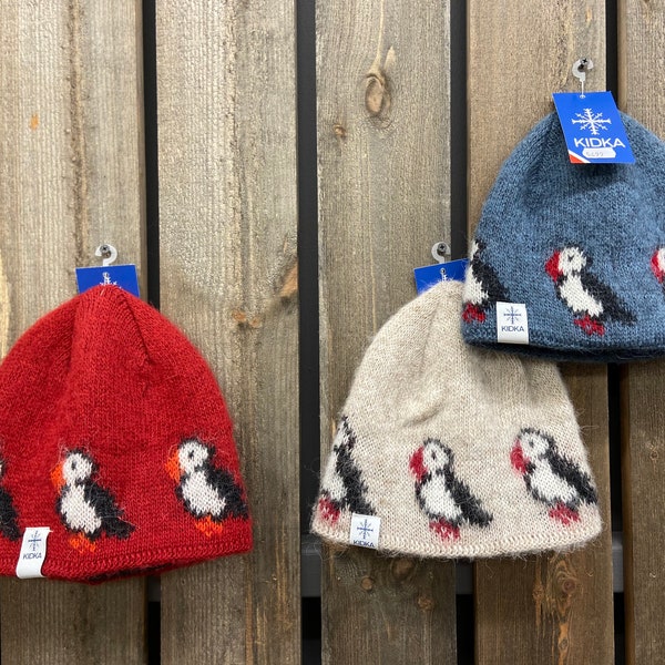 Puffin Icelandic Wool Hat