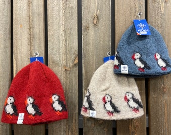 Puffin Icelandic Wool Hat