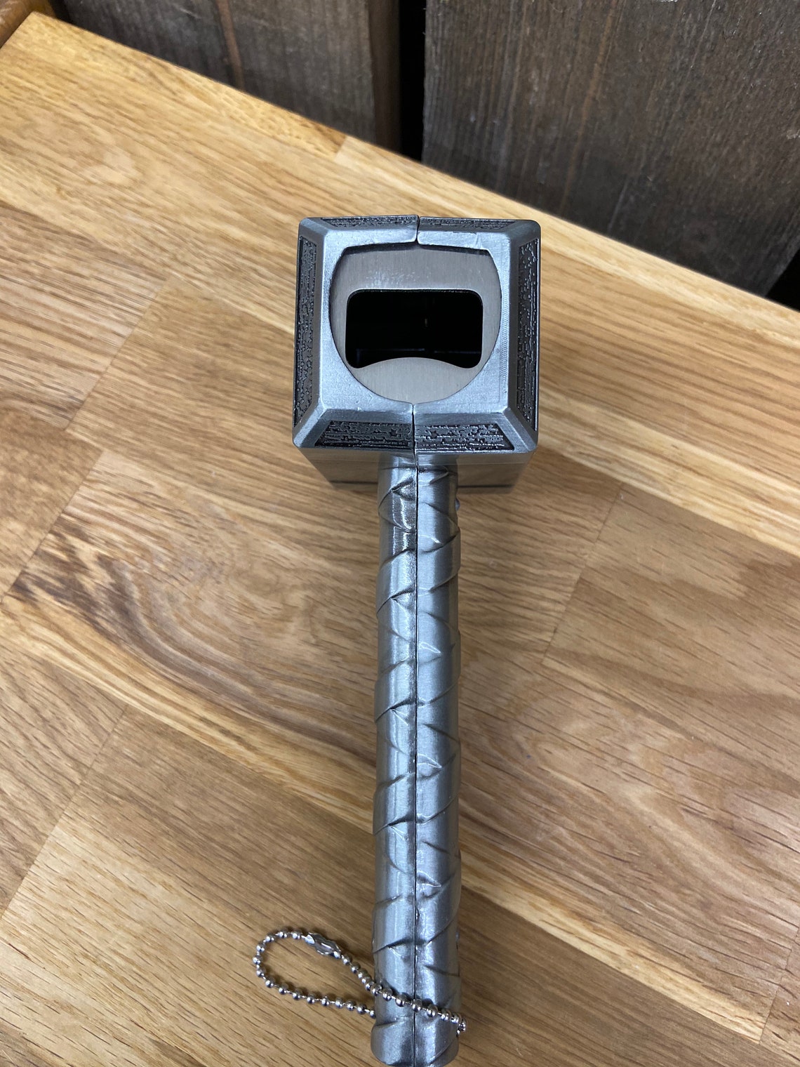Mjolnir Thor's Hammer Bottle Opener and Keychain Etsy