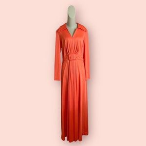 Vintage 60s Nylon Belted Dress