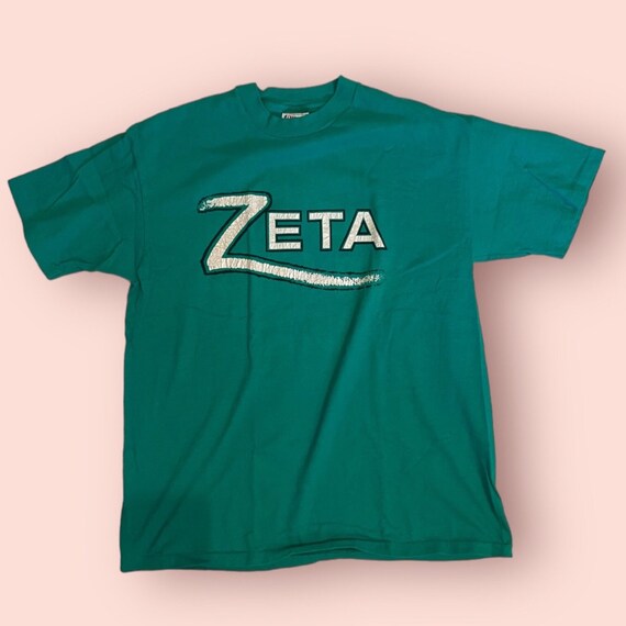 Vintage 90s ZTA Tee Shirt - image 1