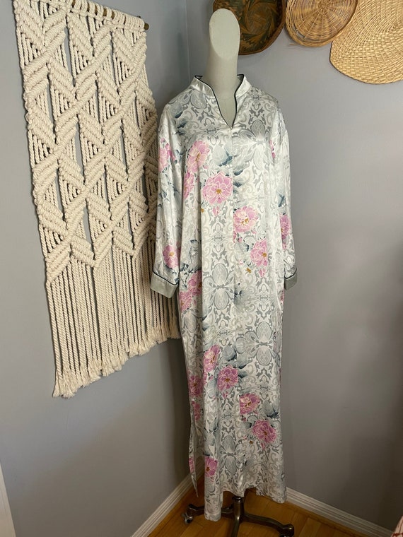 Vintage 90s Oscar De La Renta Robe - image 2