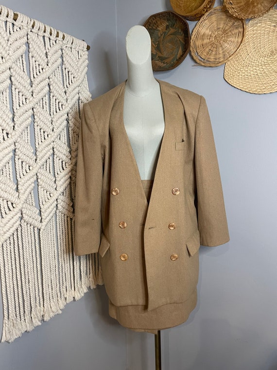 Vintage 80s Oversized Blazer - image 8