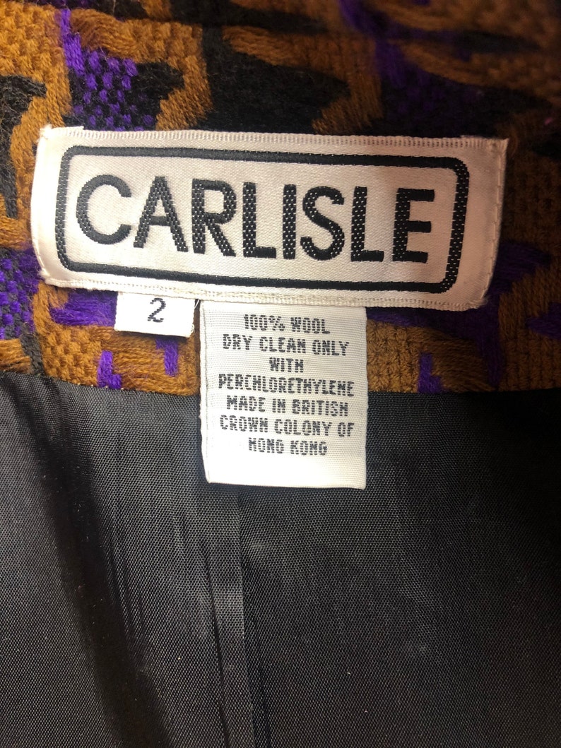 Oversized Carlisle Wool Blazer Vintage