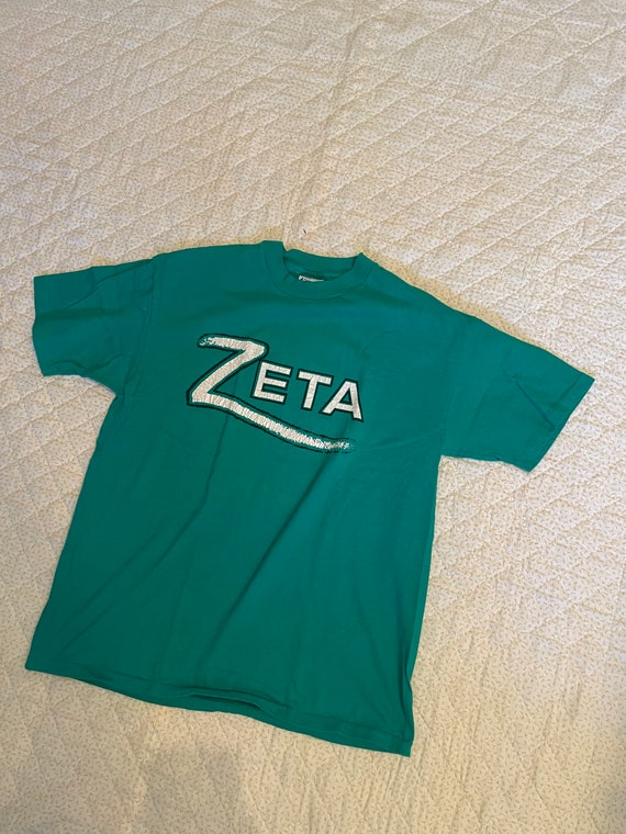 Vintage 90s ZTA Tee Shirt - image 8