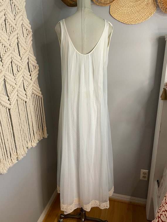 Vintage 60s Neiman Marcus Night Gown and Robe Set - image 7